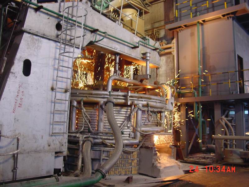 Electric-arc-furnace-steel-making-smelting-steel-plant-Shanghai-Metallurgy-Equipment-Group