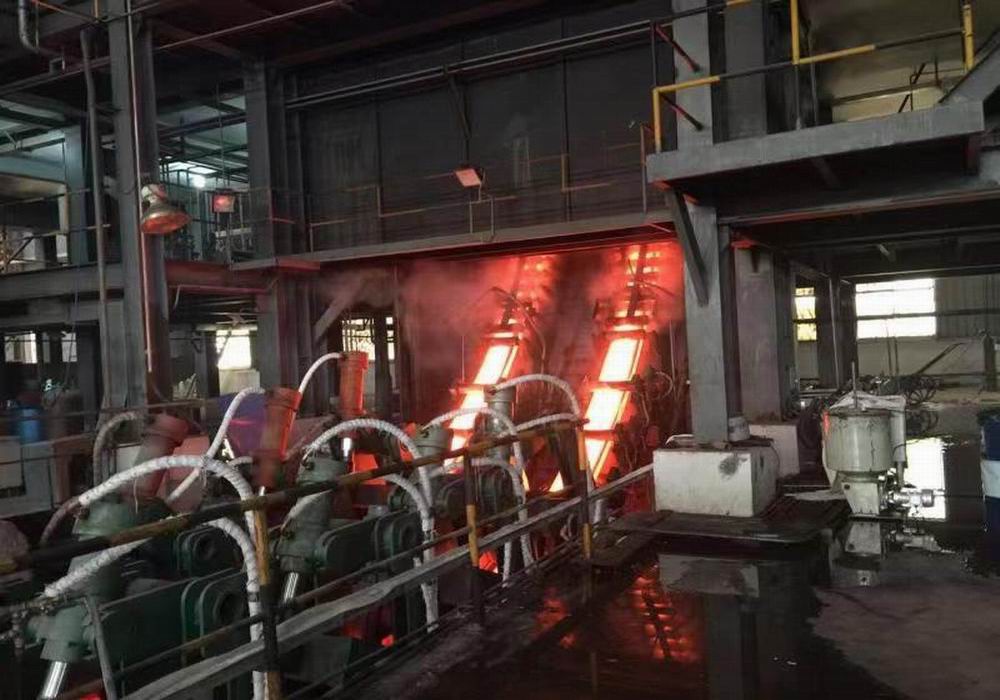 slab-casting-machine-CCM-Shanghai-Metallurgy-Equipment-Group-steel-plant